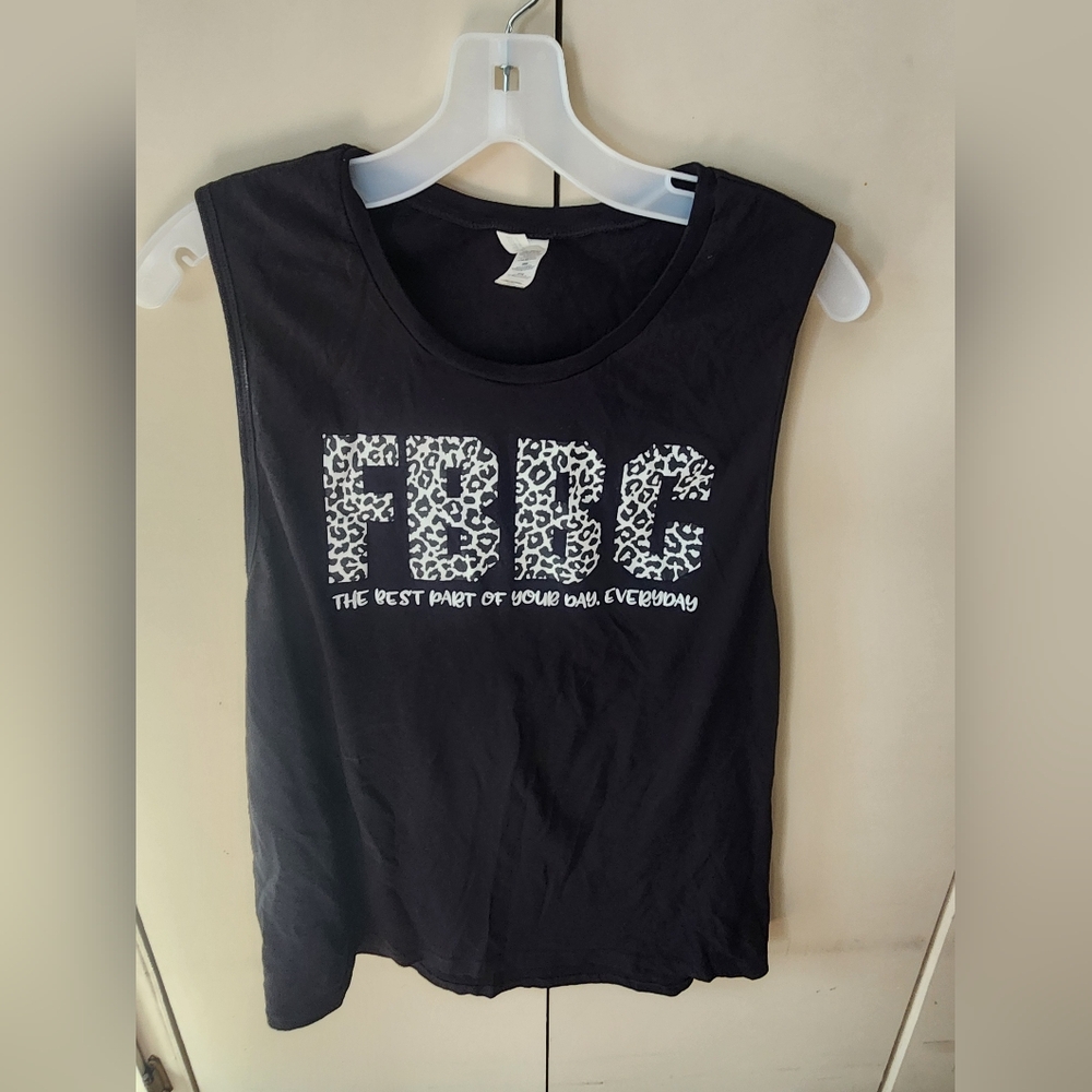 Fit Body Boot Camp Black Graphic Tank Top